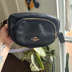Black Coach Fanny pack